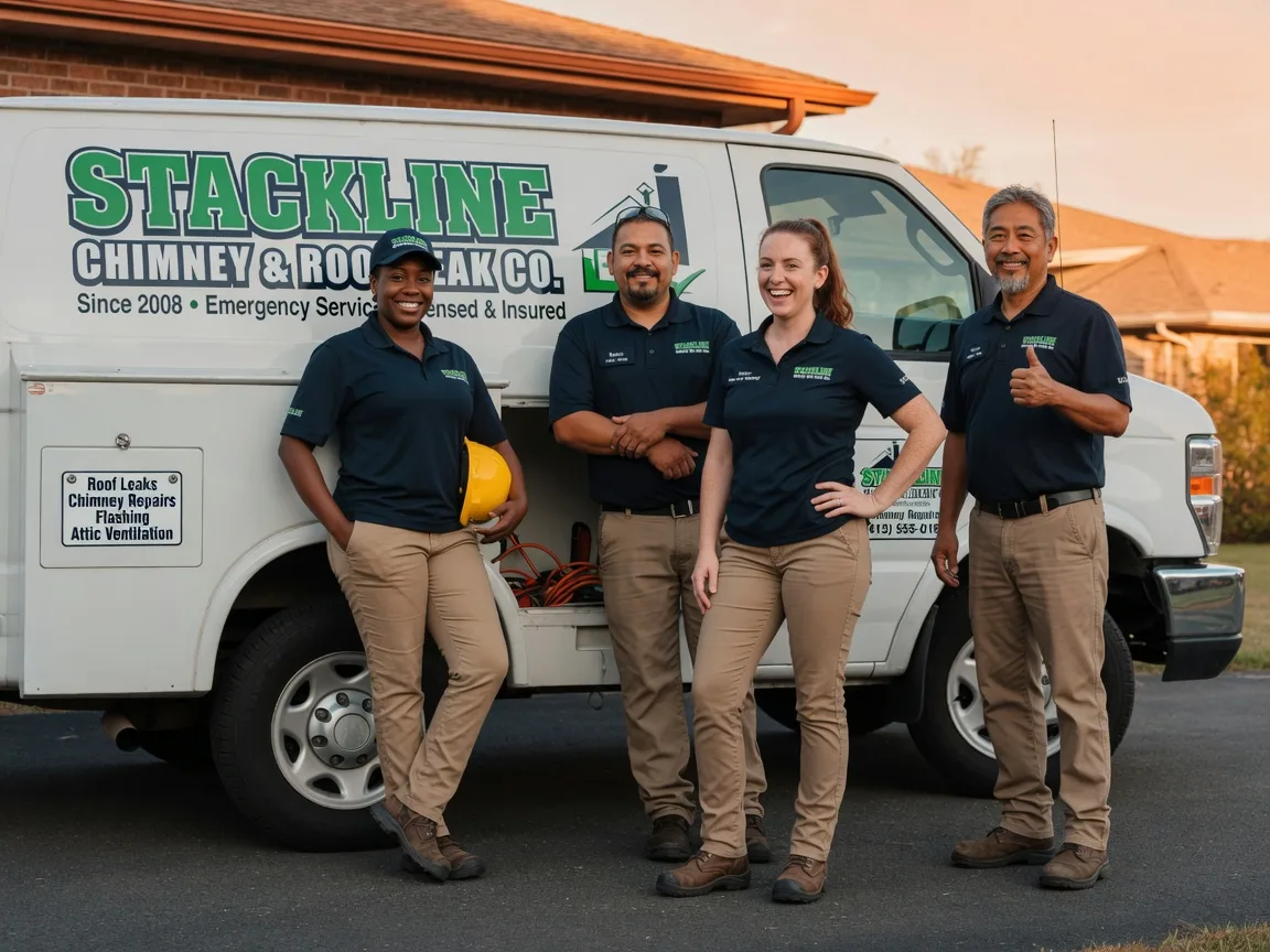 Chimney flashing repair company in Hawley, PA